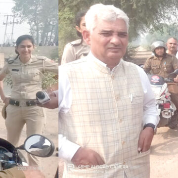 सब इंस्पेक्टर ने नहर में डूब रही महिला को बचायादीपावली की हवन सामग्री नहर में प्रवाहित करने आई थी महिला, अचानक पांव फिसला