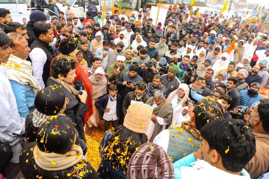 Photo 2 बीजेपी जुमलेबाजों की पार्टी, बेरोजगारी में हरियाणा को बनाया नंंबर वन: कुमारी सैजला