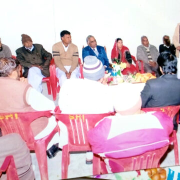 Photo Meeting (1) कर्पूरी ठाकुर को भारत रत्न से सम्मानित करने पर शहीद बाबा साहिब सिंह सैन मंच ने जताया प्रधानमंत्री नरेंद्र मोदी का आभार