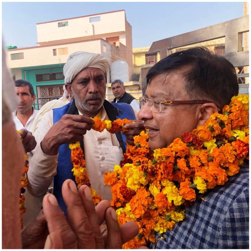 अशोक मंगालीवाला ने खेड़ी जालब व मतलोडा में आायोजित चाय कार्यक्रमों में शिरकत करके अपनी योजनाओं का किया खुलासा