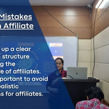 55 डिजिटल मार्केटिंग सेमिनार फेस्ट 2023: एफिलिएट मार्केटिंग पर एक सेमिनार आयोजित किया