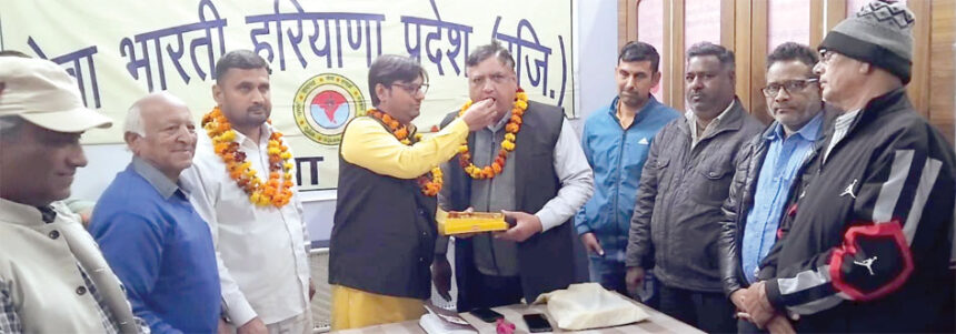 Surinder saini copy सुरेंद्र सिंह सैनी भाजपा ओबीसी मोर्चा के प्रदेश कार्यकारिणी सदस्य बने