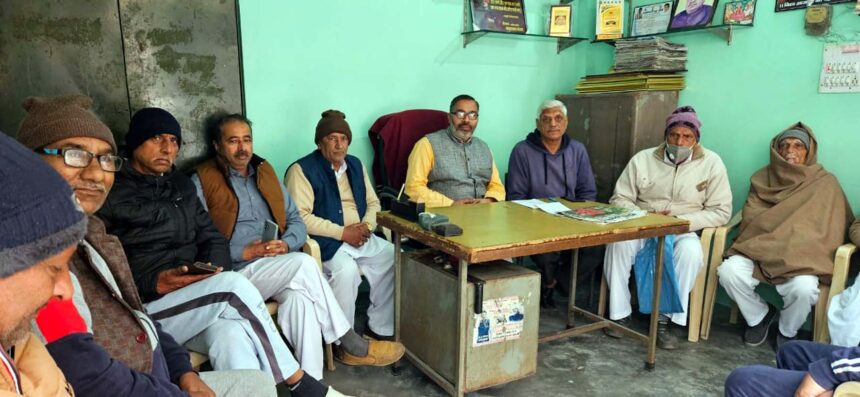 डॉ. डीपी वत्स का राज्यसभा के लिए फिर से मनोनयन किया जाए-भगवान परशुराम जनसेवा समिति व सर्व समाज ने बैठक करके उठाई मांग-