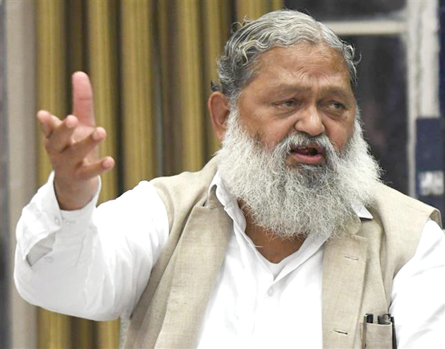 Anil Vij copy पूर्व गृह एवं स्वास्थ्य मंत्री अनिल विज ने साधा कांग्रेस पर निशाना
