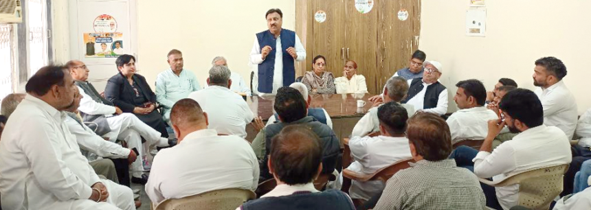 प्रदेश सीनियर प्रवक्ता बजरंग गर्ग ने जाहिर की लाखों वैलिड वोट कटने की आशंका