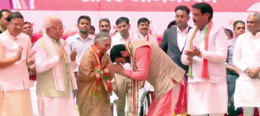 CM-3 copy सीएम सैनी और खट्टर द्वारा रणजीत चौटाला के चुनाव अभियान की जोरदार शुरुआत, हिसार में खोला कार्यालय