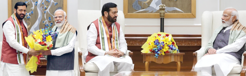 Cm-1 copy (1) पीएम से मिले सीएम, प्रदेश के सियासी हालातों पर की चर्चा