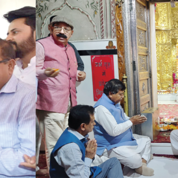 हरियाणा विधानसभा अध्यक्ष ने माता मनसा देवी मंदिर परसिर में बनने वाले अतिरिक्त कॉरिडोर (गलियारा) का किया शिलान्यास