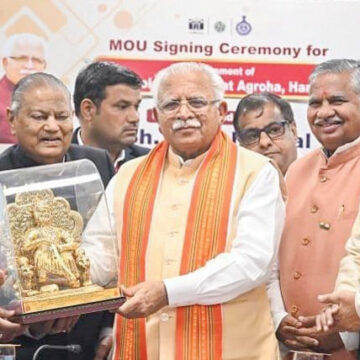 अखिल भारतीय अग्रवाल सम्मेलन की लंबित मांग अग्रोहा टीले की खुदाई को मंजूरी देने पर मुख्यमंत्री का आभार : गोपाल शरण गर्ग