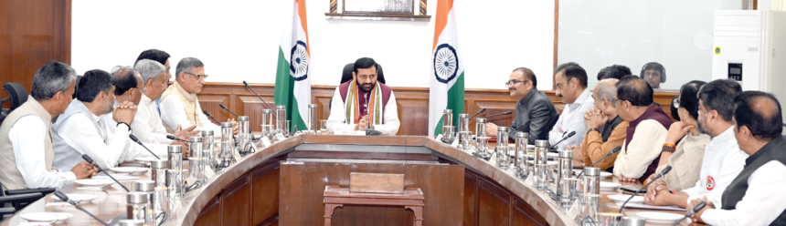 cm सीएम सैनी की पहली कैबिनेट मीटिंग : गेहूं-सरसों खरीद को लेकर की चर्चा, बोले- आचार संहिता के 95 दिन का रोडमैप तैयार किया
