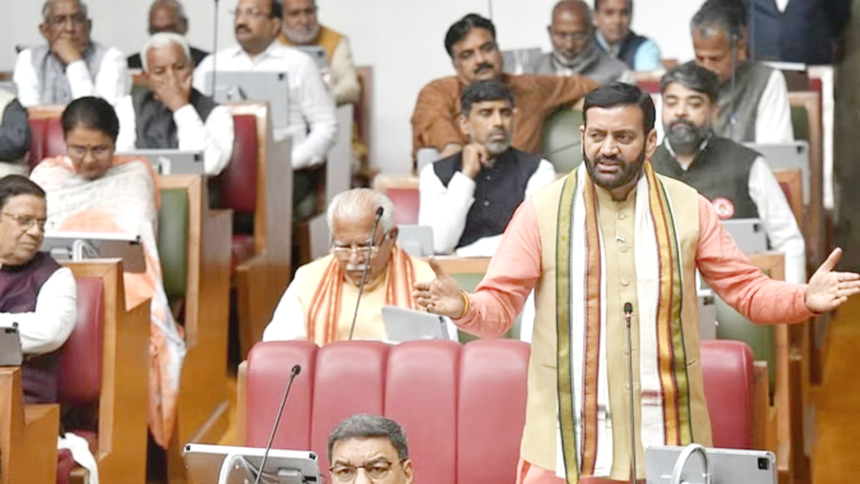 नायब सरकार फ्लोर टेस्ट में पास 