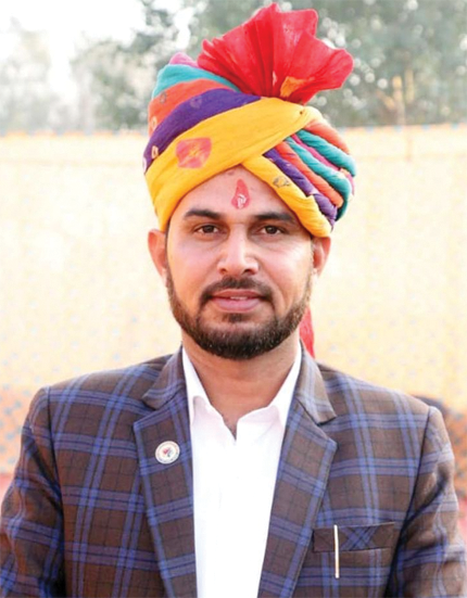 Azad copy आजाद सिंह हिन्दुस्तानी भाजपा युवा मोर्चा के जिला उपाध्यक्ष नियुक्त