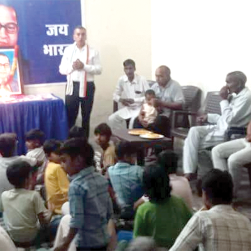 Bhpinder gangwa copy बाबा साहेब की जयंती पर बरवाला में हुआ कार्यक्रम