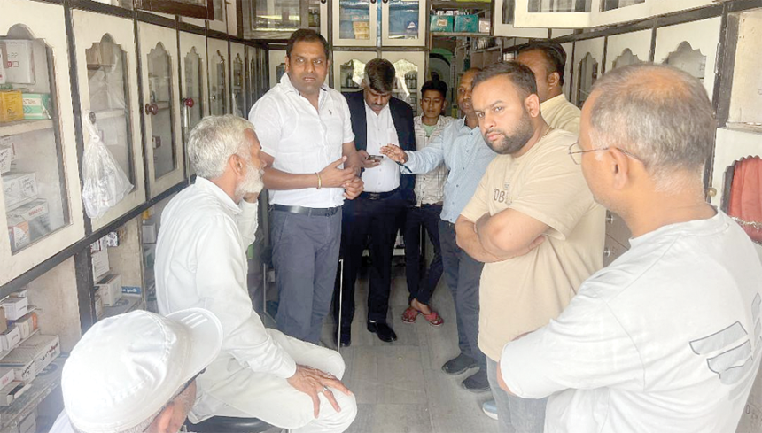अपराधियों द्वारा भरे बाजार में फायरिंग करके 20 लाख़ रूपये की रंगदारी मांगना बहुत बड़ा चिन्ता का विषय है : राहुल गर्ग