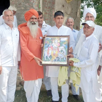 Kisan copy राममेहर पूनिया मकड़ोली को सर्वजातीय पूनिया खाप कौर कमेटी का चेयरमैन किया नियुक्त