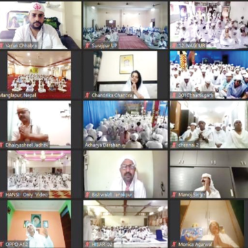 ओशोधारा ने लगातार तीन दिन पूरे देश में 21 जगहों पर ध्यान योग करवाया : आचार्य सुभाष