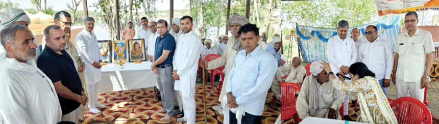 Randhir copy श्री रिसाल सिंह धर्मार्थ ट्रस्ट ने गांव मतलोडा में किया फ्री मेडिकल कैंप का आयोजन, सैकड़ों लोगों ने उठाया लाभ