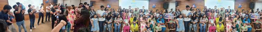 सर्वेश हेल्थ सिटी में हेल्दी बेबी शो का आयोजन, बच्चों ने मचाया धमाल