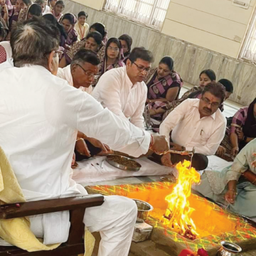 sd copy एसडी मॉडर्न पब्लिक स्कूल में नए सत्र के शुभारंभ पर हवन यज्ञ का आयोजन