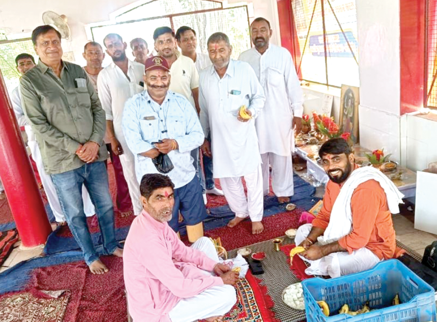 tyal copy प्राचीन मां चण्डके देवी मंदिर में विशाल भव्य जागरण व भंडारे में विभिन्न राज्यों से उमड़े श्रद्धालु