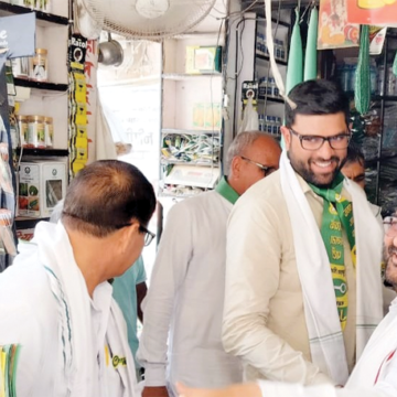 Digvbijay copy सत्ता भोगी नहीं, कर्मयोगी सांसद चुने हिसार की जनता : दिग्विजय चौटाला