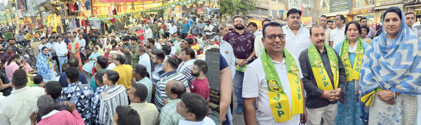प्रसिद्ध राम चाट भण्डार के संचालक व दर्जनों व्यापारियों ने थामा जेजेपी का दामन