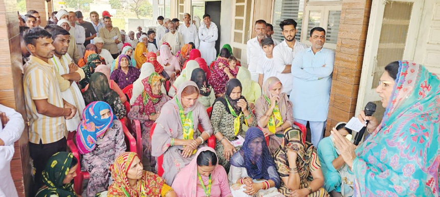 सांसद बनने पर महिलाओं की शिक्षा और स्वास्थ्य पर रहेगा मेरा फोकस : नैना चौटाला