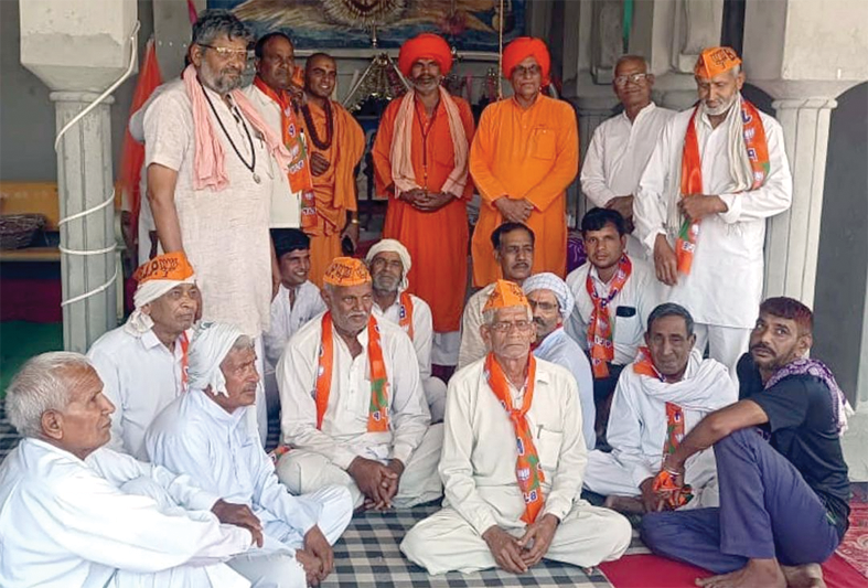 Sarswati copy विकसित भारत, राष्ट्र संस्कृति को बचाने व गौरवशाली भारत बनाने के लिए भाजपा को वोट दें : स्वामी सुमेधानंद