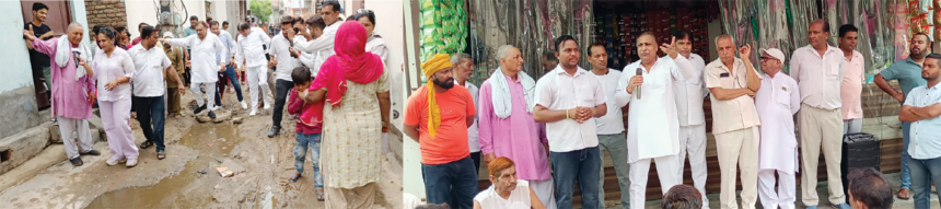 Bajrang copy (2) बजरंग गर्ग के नेतृत्व में मिल गेट भारत नगर एरिया में सिवरेज बंद होने के विरोध में जोरदार धरना-प्रदर्शन