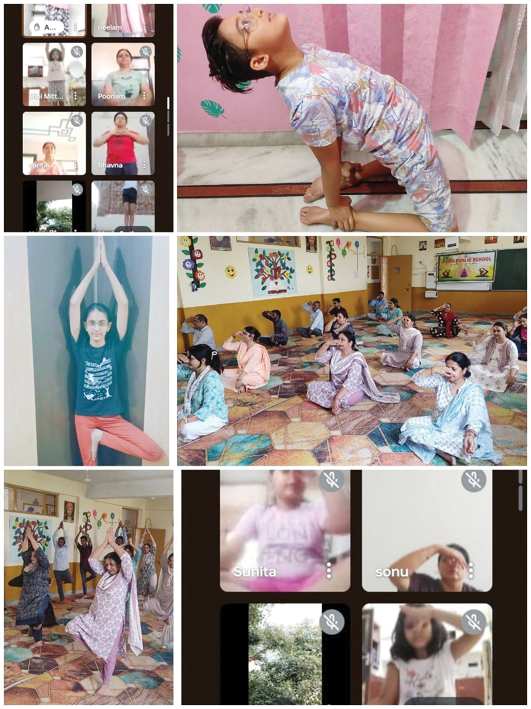 IDDAV copy (1) आईडी डीएवी पब्लिक स्कूल हिसार में मनाया योग दिवस