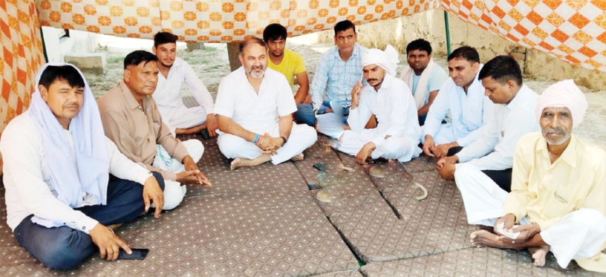 सुलखनी में चल रहे जल संकट का तत्काल हो समाधान : कृष्ण सातरोड़