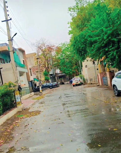 Ranin copy हिसार में हल्की बारिश के बाद गर्मी से राहत, धीमे हुए पारे के तेवर, 30 किमी प्रति घंटा की स्पीड से चलीं हवाएं