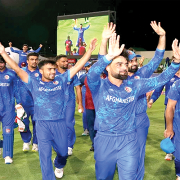 अफगानिस्तान ने रचा इतिहास, पहली बार टी20 विश्व कप के सेमीफाइनल में बनाई जगह