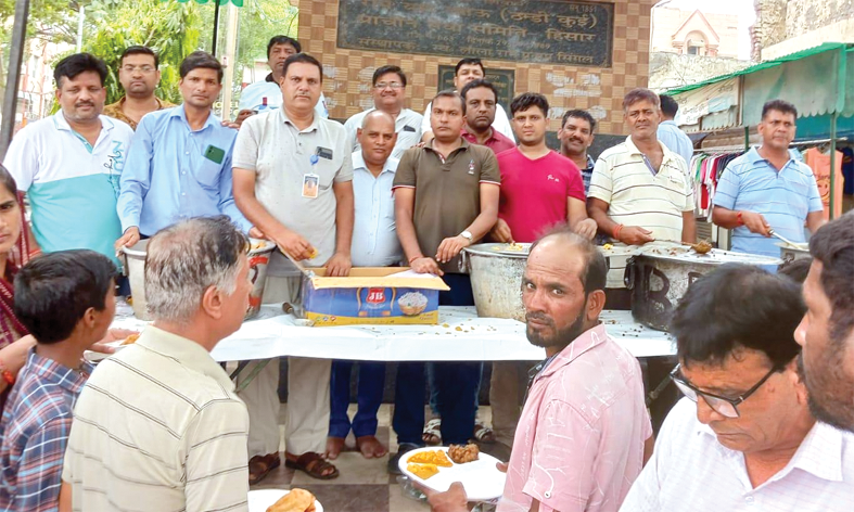 Banbhori copy (1) मां बनभौरी मासिक छठ भंडारा समिति ने लगाया भंडारा
