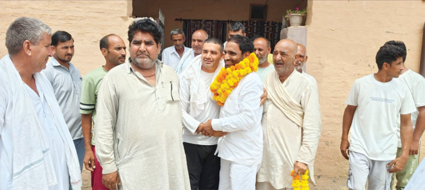 Birjlal copy उकलाना के पिछड़ेपन को दूर करने के लिए कांग्रेस पार्टी की सरकार बनाएं : बृजलाल