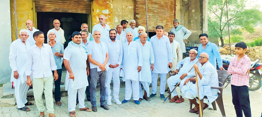 Birjlala copy उकलाना हलके को प्रगति के पथ पर ले जाने के लिए कांग्रेस का साथ दें : बृजलाल