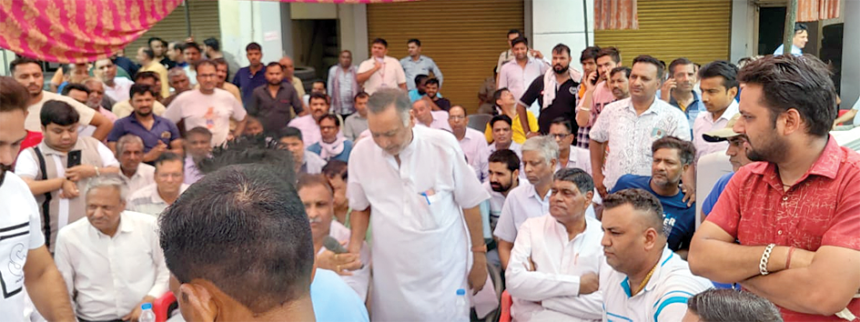 शहर के हालातों को देखते हुए विधायक को नैतिकता के आधार पर देना चाहिए इस्तीफा : रामनिवास राड़ा