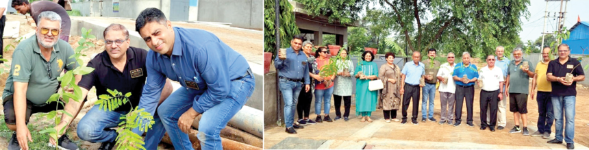 Rtory club copy (1) रोटरी सैंट्रल हिसार ने गांव पातन में चलाया पौधारोपण अभियान, फलदार, छायादार व औषधीय पौधे लगाए