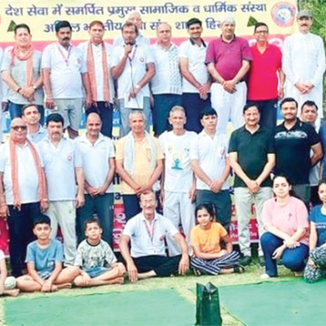 अखिल भारतीय सेवा संघ के 5 दिवसीय जिंदल पार्क में योग शिविर के तीसरे दिन अनेक शहरवासियों ने किया योगाभ्यास 