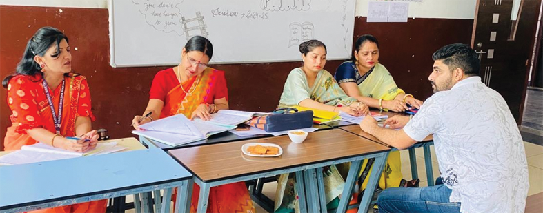 Yadvvani copy यदुवंशी शिक्षा निकेतन स्कूल में पीटीएम का आयोजन किया गया