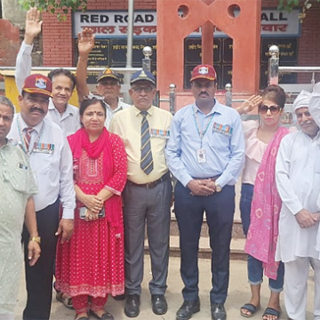 sheed copy शहीद भगत सिंह समिति ने मनाया 25वां कारिगल विजय दिवस