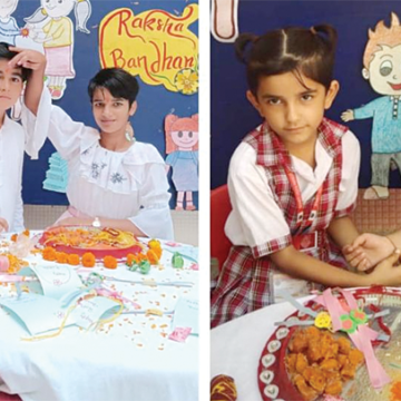 Bharti vidya copy भारती विद्या मंदिर स्कूल में रीति-रिवाज के साथ मनाया गया रक्षाबंधन का त्योहार